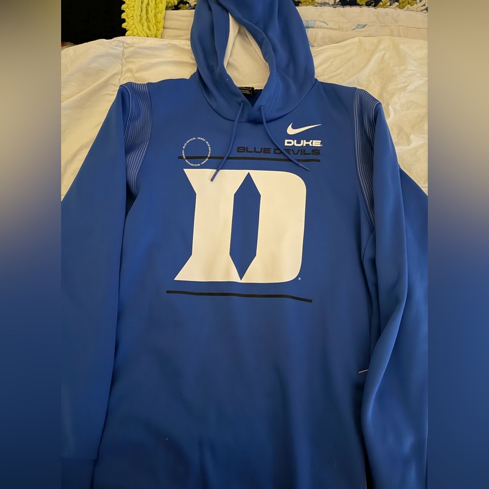 Nike Duke Blue Devils Dri-Fit Hoodie Men's Size Large